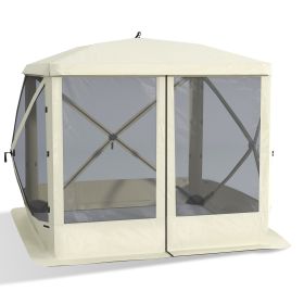 Up Camping Canopy Gazebo,Screen Shelter Party  Tent With 1-Person Easy Set-Up, Ventilating Mesh, Portable Carry Bag
