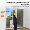 VEVOR Adjustable Height doggy Door for Sliding Glass Door. Height adjustments 75 7/8"- 80 11/16".