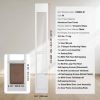 VEVOR Adjustable Height doggy Door for Sliding Glass Door. Height adjustments 75 7/8"- 80 11/16".