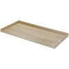Washer Dryer Countertop, 54" x 27" Wooden Washer and Dryer Countertop, Water-Resistant Laundry Machine Topper Cover with Anti-Slip Pads