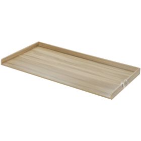 Washer Dryer Countertop, 54" x 27" Wooden Washer and Dryer Countertop, Water-Resistant Laundry Machine Topper Cover with Anti-Slip Pads