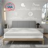Full Size Mattress,12 Inch Hybrid Mattress in a Box with Gel Memory Foam