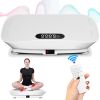 Vibration Plate Whole Body Exercise Vibrating Relaxation Machine Circulation Lymphatic Detox Device With LED Screen Low Noise Strong Power Bluetooth R