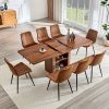 Expandable Dining table and chair set