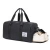 Men's Business Knit Travel Bag Large Capacity Dry/Wet Separation Business Trip Luggage Bag Multifunctional Shoulder Gym Bag
