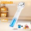 Heated Ice Cream Scoop Rechargeable Electric Ice Cream Scooper IP66 Waterproof 45S Fast Heating to 158°F 5-Min Auto Shutoff for Hard Ice Cream Gelato