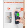 Stud Finder Wall Scanner, 5 in 1, Electronic Wall Stud Detector with Smart Sensor, High-Definition LCD Display and Audio Alarm