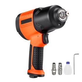 Air Impact Wrench, 1/2" Drive Pneumatic Impact Wrench Up to 1100 ft-lbs Reverse Torque