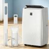 12000 BTU Portable Air Conditioner, AC Unit with Cool, Dehumidifier, Fan, 550 Sq. ft, 24H Timer On Off