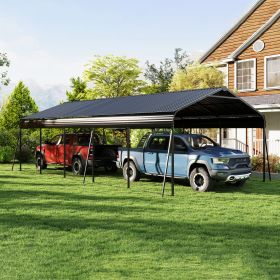 Campcraft 13 x 26.5 ft carport, 0.25mm thick, with protective film to prevent scratching, 2 pairs of adhesive gloves, 3 hooks, 12 expansion screws