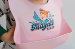 Girls Silicone Baby Bib