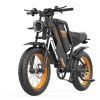 Off-road e-bike Equipped with super motor 1000W 48V25AH lithium battery 20"*4.0 fat tires Specially suitable for touring, sand, snow