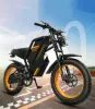 Off-road e-bike Equipped with super motor 1000W 48V25AH lithium battery 20"*4.0 fat tires Specially suitable for touring, sand, snow