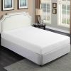 8 in. Gel Memory Foam Mattress with Breathable Aloe Vera Cover for Full Size Bed; White