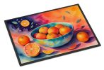 NEW Colorful Oranges Doormat Front Door Mat Indoor Outdoor Rugs for Entryway, Non Slip Washable Low Pile, 18H X 27W