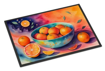 NEW Colorful Oranges Doormat Front Door Mat Indoor Outdoor Rugs for Entryway, Non Slip Washable Low Pile, 18H X 27W