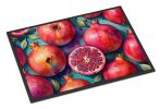 NEW Colorful Pomegranates Doormat Front Door Mat Indoor Outdoor Rugs for Entryway, Non Slip Washable Low Pile, 18H X 27W