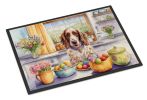 NEW Decorating Easter English Setter Doormat Front Door Mat Indoor Outdoor Rugs for Entryway, Non Slip Washable Low Pile, 18H X 27W