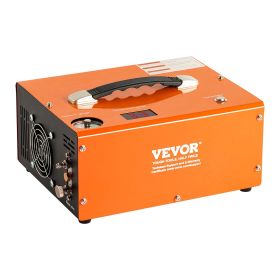 VEVOR PCP Air Compressor, 4500PSI Portable PCP Compressor with Built-in Converter, Auto-Stop, DC12V/AC120V & Oil & Water-Free Compressor Pump