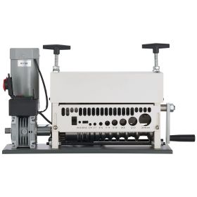 Electric Wire Stripper Machine, 0.06-1.57 in, 11 Channel Automatic Copper Cable Stripper, 370W Wire Stripper Tool with Manual Hand Crank Mode