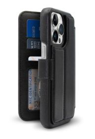 Folio Wallet Black Case Compatible with iPhone 13 Pro