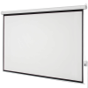 100" 4:3 80" x 60" Viewing Area Motorized Projector Screen with Remote Control Matte White