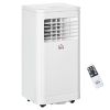 Small Portable AC 8000 BTU, Dehumidifier, Remote Control, 24-Hour Timer, Window Mount Kit for Bedroom, Cream