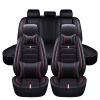 5-Seat Universal Car Seat Covers Set, Premium Non-Slip Design, Full Coverage Protection for Cars, Trucks, SUVs, Includes Headrest Pillows