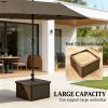 Outdoor Umbrella Stand, Umbrella Base, Terrace Umbrella Rack, Brown(Base Only)