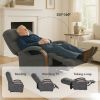 Power Lift Recliner Chair for Elderly, Recliner chair with Massage & Heat, Electric Leather Lift Recliner Chair for Living Room with Side Pocket