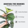 VEVOR Artificial Fiddle Leaf Fig Tree, 5 FT, Secure PE Material & Anti-Tip Tilt Protection Low-Maintenance Faux Plant