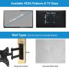 Fixed TV Wall Mount Bracket For 23in to 55in LED LCD PLASMA Flat TV VESA 400 Plus 400mm