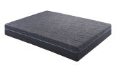 11-inch Eastern King Bed Mattress Gel-Infused Memory Foam Hybrid Mattress, Dark Gray, Mattress in a Box
