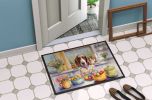 NEW Decorating Easter English Setter Doormat Front Door Mat Indoor Outdoor Rugs for Entryway, Non Slip Washable Low Pile, 18H X 27W