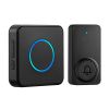 Wireless Doorbell Kit, IP54 Waterproof Door Chime Ranges up to 1000 ft, 5 Adjustable Volumes, 48 Ringtones, Easy Installation