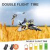 4DRC V17 Remote Control Plane 2.4Ghz Foam RC Airplanes Helicopter Quadcopter,Spinning Drone with Cool Light