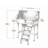 Stainless Steel Dog Washing Station