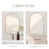 Vintage Baroque Arched Mirror