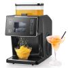Electric Snow Cone Maker and Ice Shaver with Stainless Steel Blade, 0.2 Gal Tank, and 60S Fast Pre-Cooling. Great for Home & Small Gatherings.
