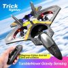 4DRC V17 Remote Control Plane 2.4Ghz Foam RC Airplanes Helicopter Quadcopter,Spinning Drone with Cool Light