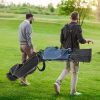 Golf Stand Cart Bag with 4 Way Divider Carry Organizer Pockets
