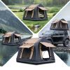 New Design 4x4 Offroad Car Roof Top Tent Amphibious Inflatable Tent With Ladder For Camping( With Ladder, Two Tone Style, Khaki & Black)