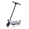 Kids Ride On Electric Scooter With Kickstand,Scooter Bell,Faster Speed And Longer Usage Time,Rear Brake,Wider Pedal,Non-Slip Handle