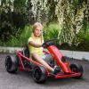 24V Electric Go Kart for Kids, Drift Electric Go Kart Racing with 2 Speeds, for Boys Girls Aged 8-12 Years Old, Red