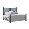 LORENZO SILVER 5PC KING BEDROOM SET