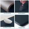 Kitchen Mats, 2PCS Kitchen Rugs, Cushioned Anti Fatigue Kitchen Mats for Floor, Non-Slip Standing Desk Mat, Waterproof Kitchen Rug Set for Floor