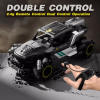 4DRC Y3 RC Cars Remote Control Car, Off Road Monster Truck,Metal Shell 4WD Dual Motors LED Headlight Rock Crawler,2.4Ghz All Terrain Hobby Truck