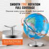 VEVOR Illuminated World Globe with Stand, 13 in/330.2 mm, Educational Earth Globe with Stable Heavy Metal Base HD Printed Map and LED Night Lighting