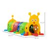 Kids Caterpillar Tunnel Playset, Indoor/Outdoor Crawl Equipment, 6 Sections | for Daycare, Preschool, Playground | Ages 3-6