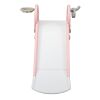Toddler Slide for Indoor Use, Pink+White